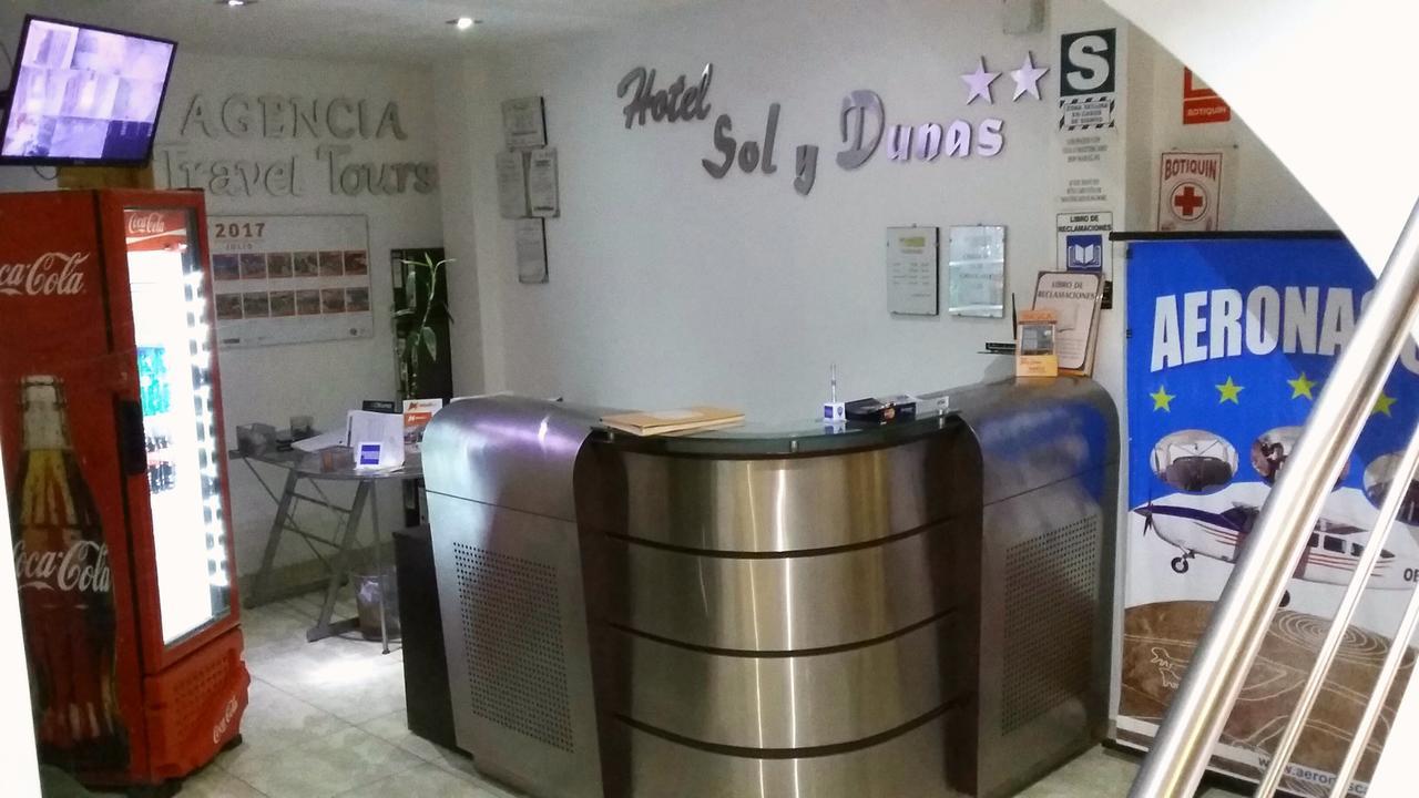 Hotel Sol Y Dunas - Nazca Exterior photo